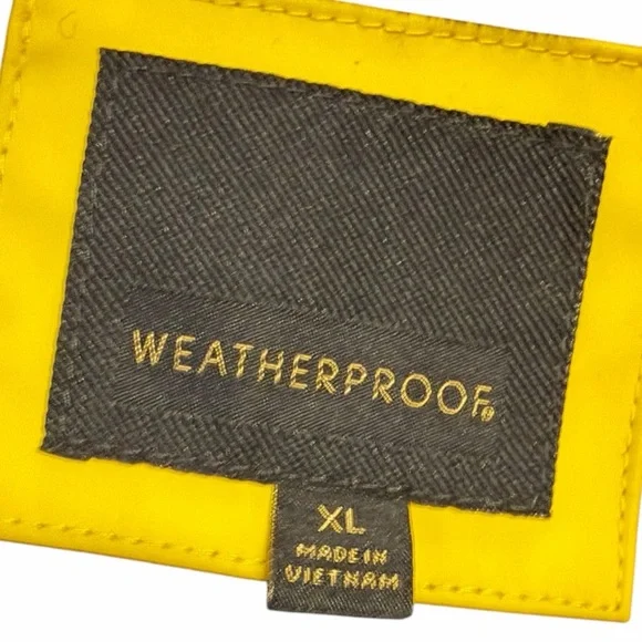 Weatherproof Women's Yellow Utility Jacket - Casual Chic - Size XL - Picture 4 of 4